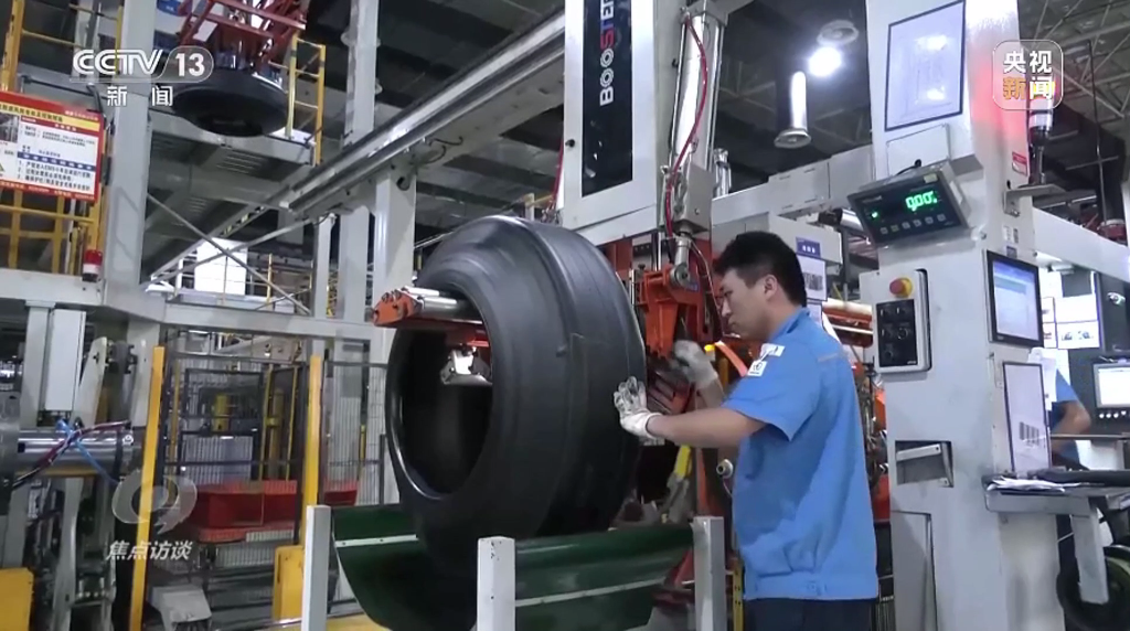 央视《焦点访谈》聚焦kaiyun开云轮胎数字化